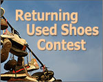 Returning Used Shoes Contest