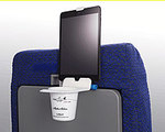 Cup-Holding Airhook Adds Leg Space During Flights