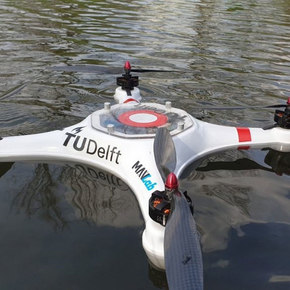 Amphibious Drone Takes Water Samples