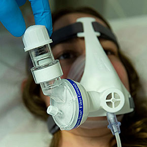 Breathing System Reduces Need for Ventilators