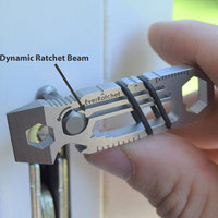 EverRatchet Pocket-Sized Ratchet Keychain Tool