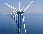 Hollow Spheres Store Excess Offshore Turbine Power