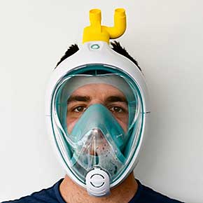 How to Turn a Scuba Mask into a Simple Ventilator