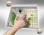 Infrared Curtain Offers an Affordable Multi-Touch Alternative