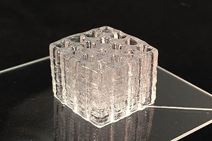 3D-Printed Cubes Ferment for Months