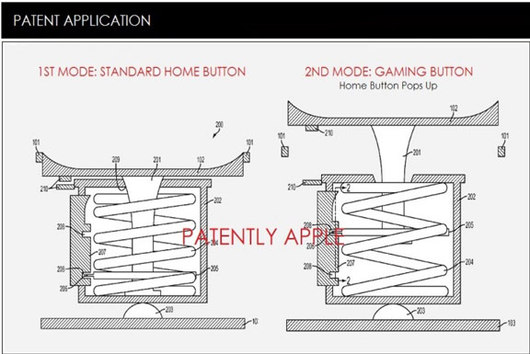 Apple Patents Pop-Up Joystick for iPhones