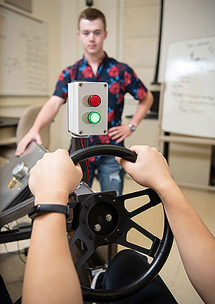 Driving Device Tests Patient Fitness