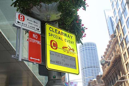 E-Paper Traffic Signs Reflect Changing Traffic Needs