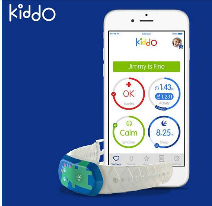 Kiddo is the First Fitness Tracker for Kids