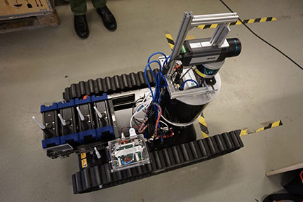 SmokeBot Guides Firefighters through Smoke-Filled Areas