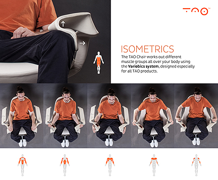 Tao Chair is a Seated Gym