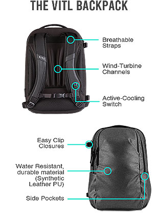 VITL Acive Cooling Backpack