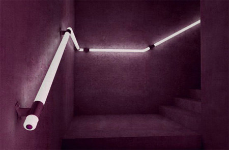LED Handrails Help Prevent Accidents