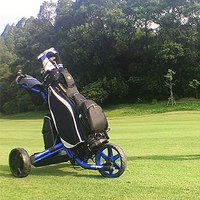 Lightweight eWheels Give Golf Carts Remote Control