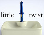 Little Twist Faucet Cleans Itself