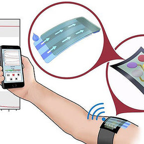 Multi-Purpose Wearable Sensor Monitors Blood and Sweat