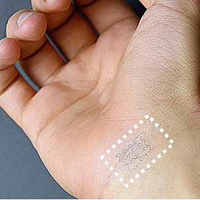 Paper Stickers Monitor Vital Signs
