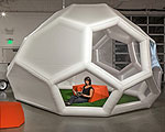 Pneumad Shelter Inflates for Easy Set Up