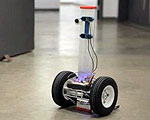 Segway-like Robot Gathers Data for Firefighters