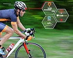 SMART Bicycle Helmet Includes Heart Monitor