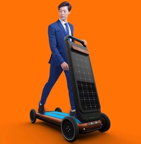 Solar-Powered Scooter