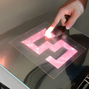 StickyTouch Tactile Display Increases Adhesion to Indicate Importance