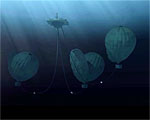 Storing Energy in Underwater Bags