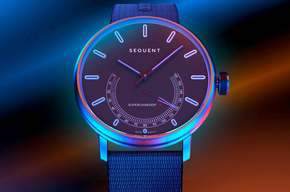 The Sequent Titanium Elektron Smart Watch