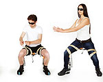 Wearable Chairless Chair Lets You Sit Anywhere