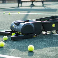 Wheeled Tennibot Collects Tennis Balls Autonomously