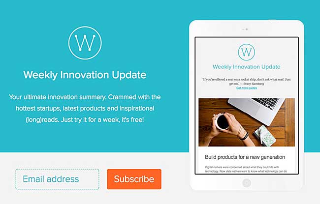 Weekly Innovation Update