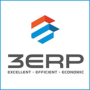 3ERP logo