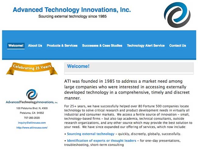 Advanced Technology Innovations, Inc.