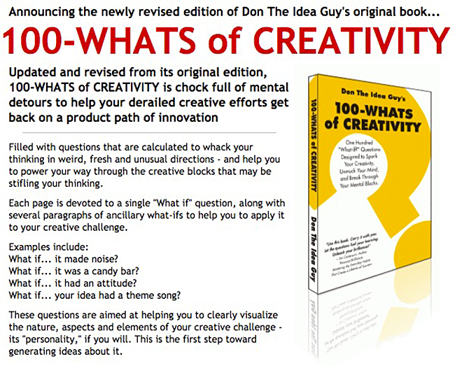 100-WHATS of CREATIVITY