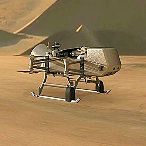 Dragonfly Drone to Fly Around Saturn's Moon, Titan