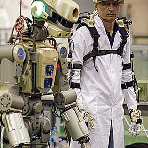 Humanoid Robot Arrives at the Space Station