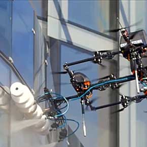 Introducing Window Washing and Firefighting Drones