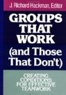 Groups That Work (and Those That Don't): Creating Conditions for Effective Teamwork