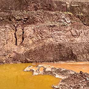 Silt Removal from Open-cast Chromite Mine
