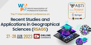 Recent Studies and Applications in Geographical Sciences