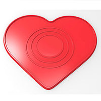The Heart Shaped Dog Silicon Mat