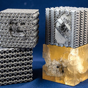 3D-Printed Latticed Polymer Absorbs a Bullet