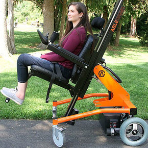 AbleChair Shifts from Standing to Prone