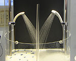 Air-In Shower Makes Water Droplets Larger