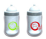 Baby Bottle Reads Milk Temperature