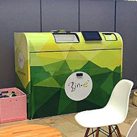 Bin-e Smart Trash Bin Separates Waste Automatically