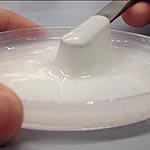 Bioplastic Glue Hold Tissue Together