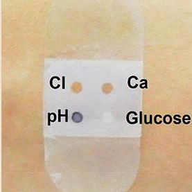 Biosensor Bandage Tests Sweat to Monitor Health