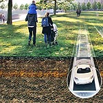 Car Tube Project Moves Cars Below Ground