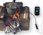 Charge Your Phone at the Campfire